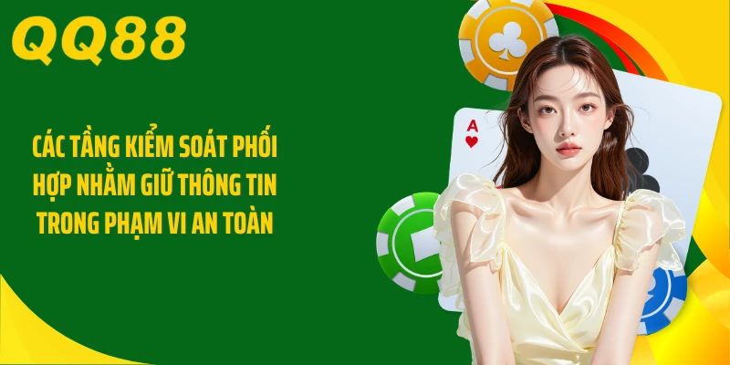 Các tầng kiểm soát phối hợp nhằm giữ thông tin trong phạm vi an toàn